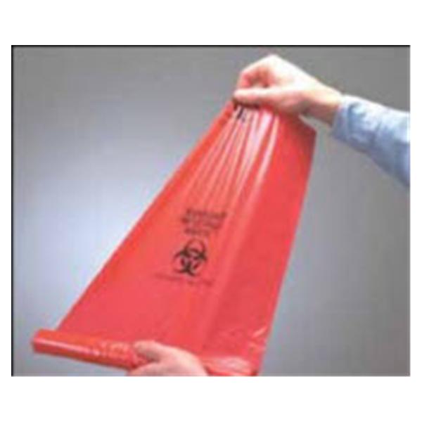 Bag Biohazard 30gal Plastic Red/Black Symbol Non-Sterile 20/Rl